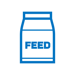 Feed and silage analysis icon